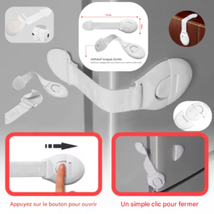 verrou de sécurité bébé enfant