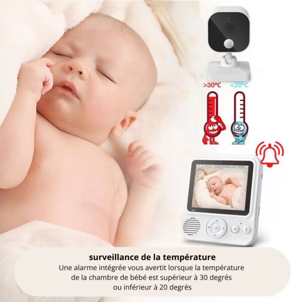 babyphone mafimobo surveillance de la température